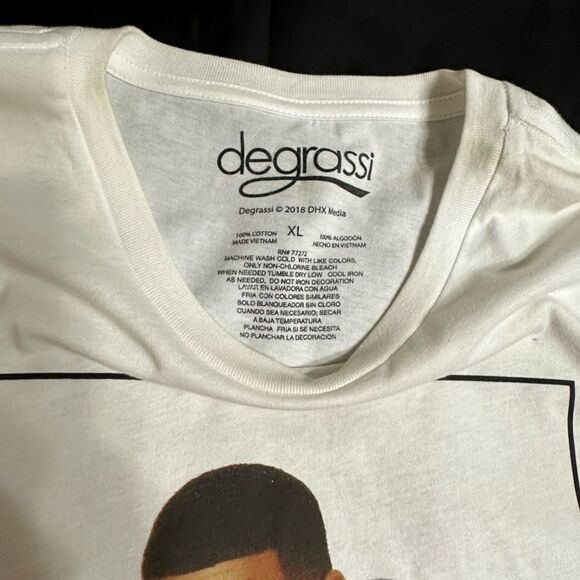 Degrassi Drake (Aubrey Drake Graham) Jimmy Brooks Short sleeve T-shirt Size XL - Picture 4 of 6